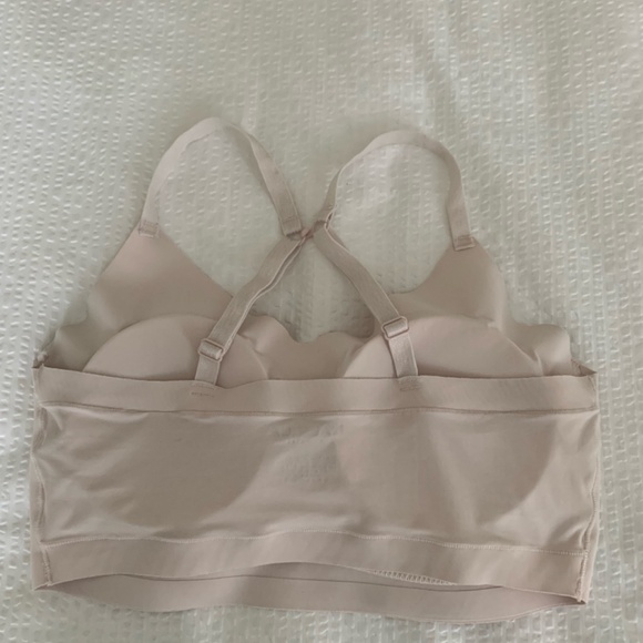 2 pack - NAUTICA Convertible Laser Cut Lounge Bras - Size L.  Blue and Blush - Picture 7 of 9